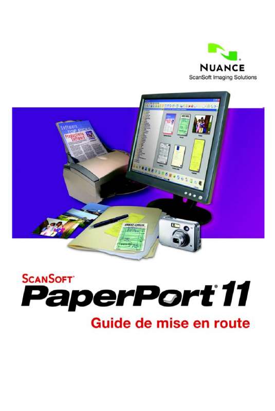 Notice SCANSOFT PAPERPORT 11 Trouver une solution à un problème